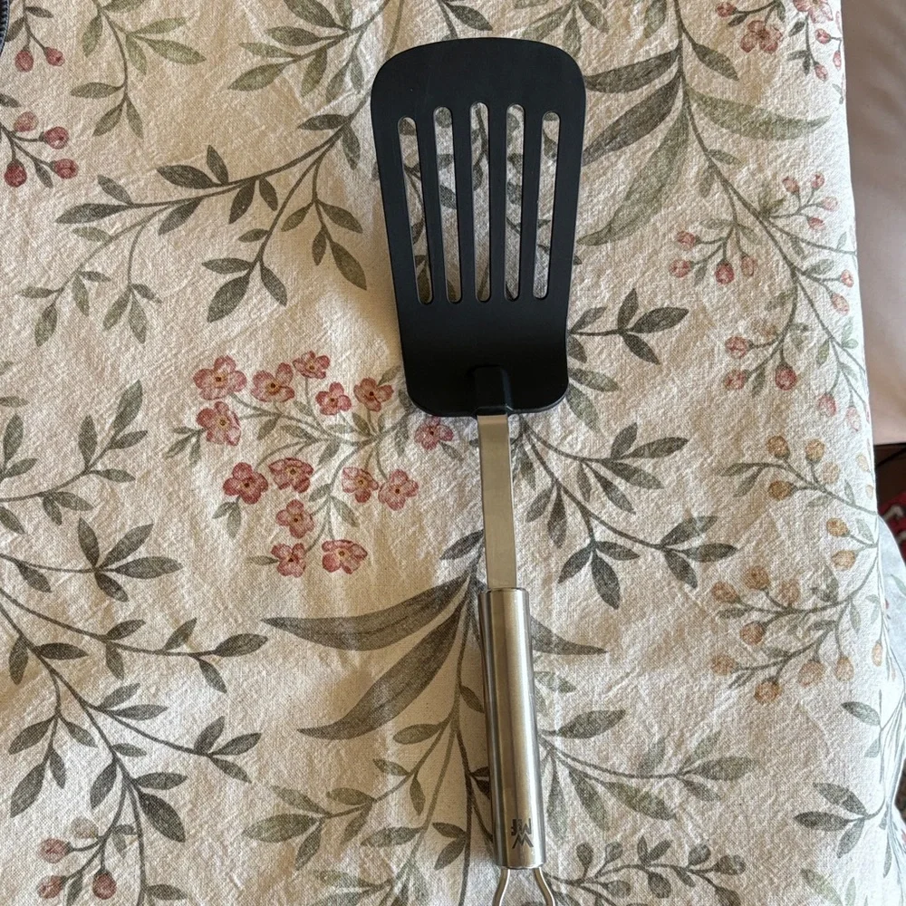 WMF Profi Plus Baking Spatula Stainless Steel and Black Spatula